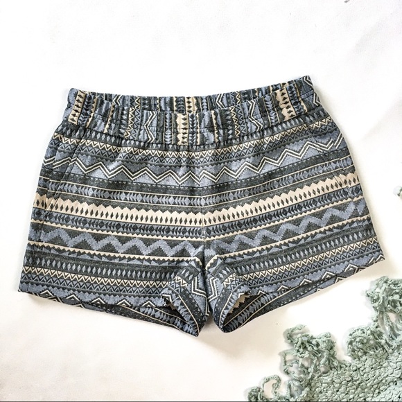 J. Crew Pants - J Crew Aztec Woven Shorts